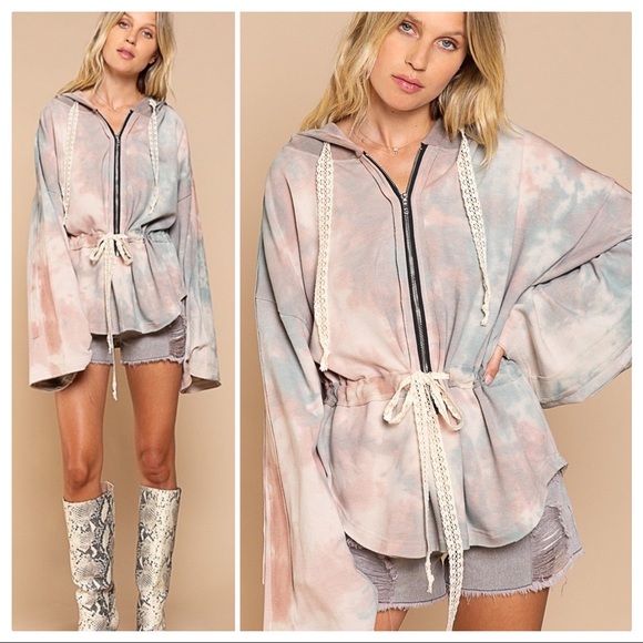 POL Ultimate Unicorn Tie Dye Hoodie - Picture 5 of 10